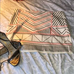 Express sequin skirt